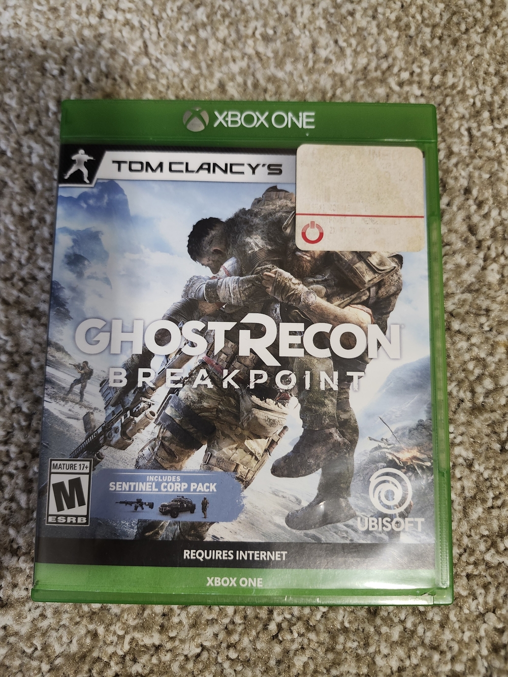 Tom Clancy's Ghost Recon Breakpoint Xbox One - White / Blue Cover